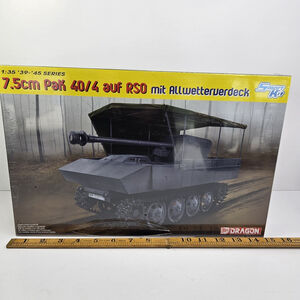 SEALED DRAGON 1/35 German 7.5cm PAK 40/4 auf RSO mit Allwetteruerdeck (6679) NEW